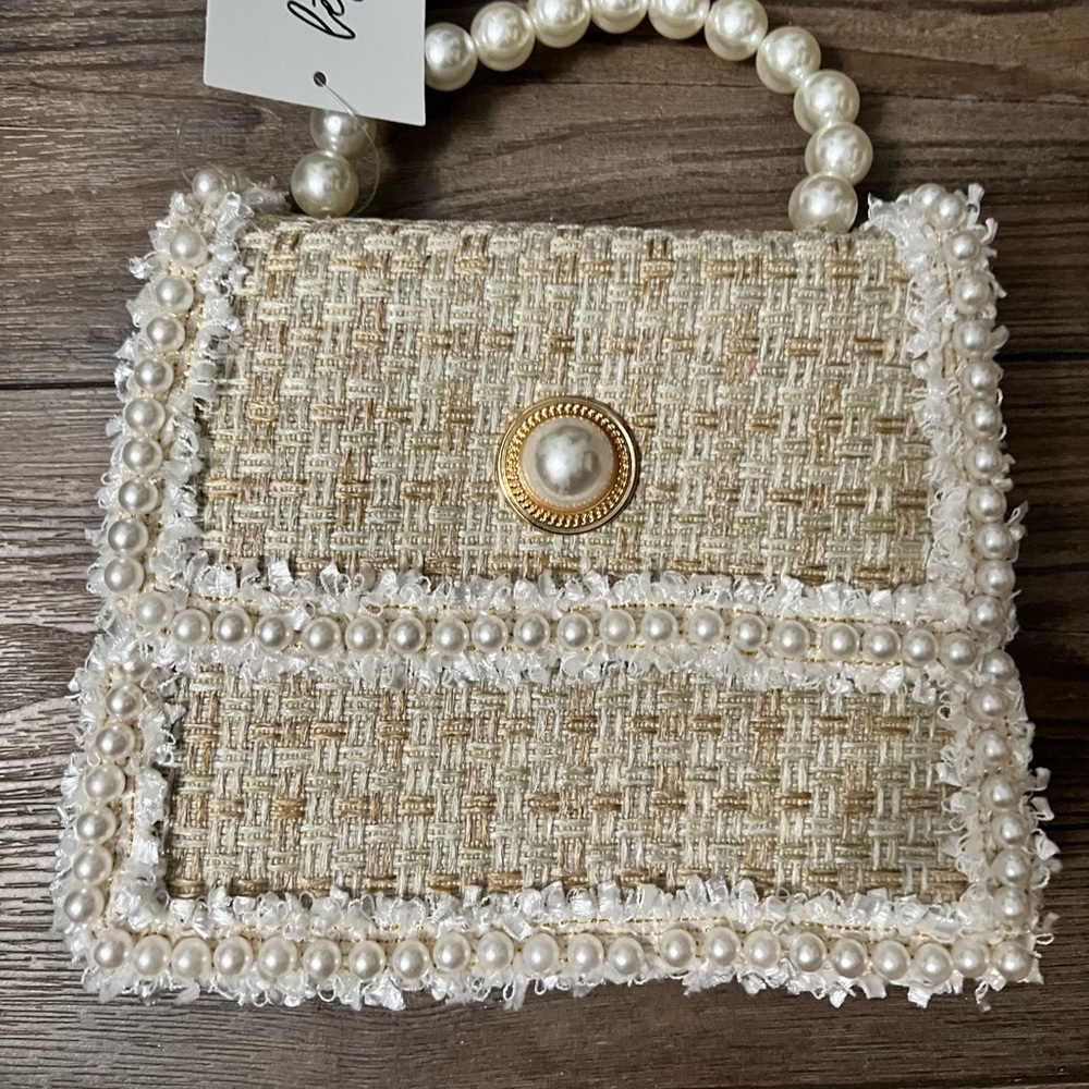 12th Tribe Pearl Woven Purse